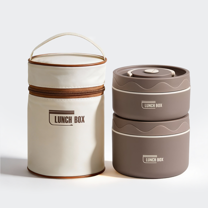 Insulated Stainless Steel Lunch Box Set