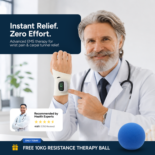 Clinze™ Smart EMS Wrist Therapy Massager