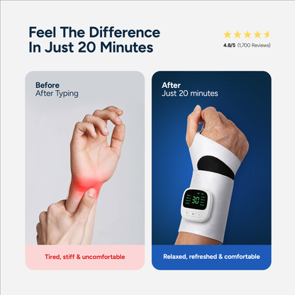 Clinze™ Smart EMS Wrist Therapy Massager